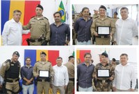 Câmara homenageia Policiais Militares